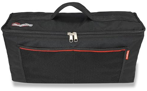 TrunkExpert Cargo Bag Organisateur de Voiture Universel Imperméable Cordura Facile à attacher par Agrippante Rangement en voiture Compact Noir Capacité. 15,6 litres