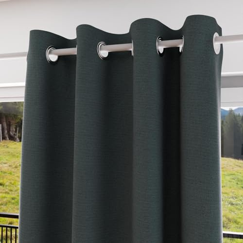 Soleil d'ocre, Eclipse Cortina 100% Opaco, PVC, Kaki, 135x180 cm