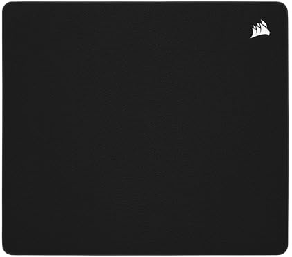 Corsair MM500 v2 Tissu Hybride Tapis de Souris Grand Format pour Le Jeu – 45cm x 40cm – Revêtement Anti–Éclaboussures – Bords Cousus Anti–Fraude – Base en Caoutchouc Antidérapante – Noir