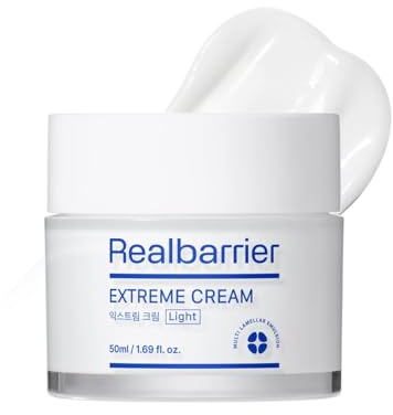 Real Barrier Extreme Cream Light Light Daily Soft Face Moisturizer Crème hydratante pour le visage avec acide hyaluronique et céramides Barrière de la peau sensible Soin de la peau coréenne 50 ml