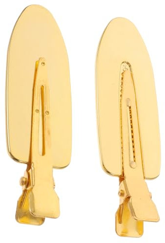 AUTSUPPL Pinces à Frange Métal Pour Coiffure Épingles à Cheveux Pratiques Trace Style Bobby Doré Lot