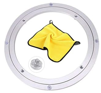 VaVaVia 40 cm (16 tum), 2 stycken roterande tallrikslager av aluminiumlegering