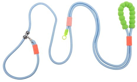 CAPASTEC Laisse pour Chien sans Les Mains, Laisse Ajustable Multifonction À La Taille Bandoulière, Laisse Course 2,5M 8,2Ft, Poignée Mousse Chien Petite, Moyenne Grande Taille, Bleu Vert