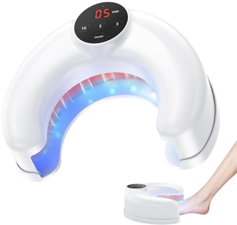 Dispositivo Trattamento Laser Micosi Unghie Micosi Unghie dei Piedi Pulizia e Riparazione Unghie Trattamento Funghi Unghie Infezioni fungine (22 lampade)