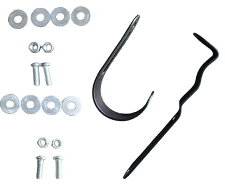 Kit di chiusura e maniglia per cassetta postale con serratura, set di accessori hardware per cassetta delle lettere, 10,7 x 2,3 cm, struttura in ferro per cassette postali commerciali residenziali