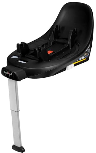 Lionelo Base ISOFIX Giratoria 360 Para Silla De Coche Moxie i-Size Y Moxie Next i-Size, Pata De Apoyo, Indicador De Instalación Correcta, Giro Con Una Mano