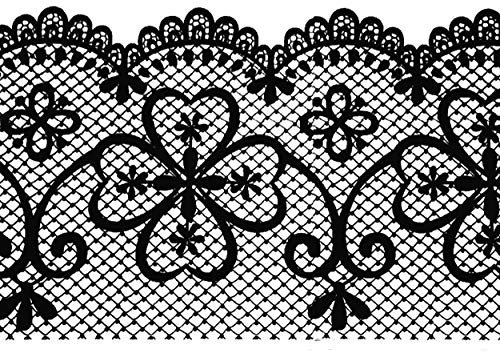 Dundee Deco MGAZB6001C Abziehen und Aufkleben, Gittermuster, selbstklebend, für Spiegel, Fenster, Tapeten Bordüre, 10 m x 10 cm