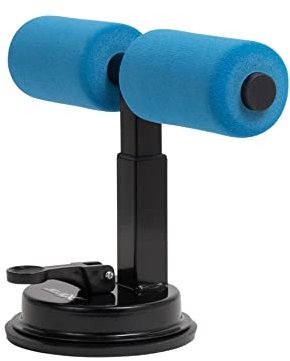 JELEX 6Pack Sit-Up Assistent Trainer, höhenverstellbare Trainingshilfe für Bauchmuskeltraining, mit Saugnapf zur Befestigung der Füße, für Damen und Herren, in Schwarz, Rosa oder Blau (Blau)