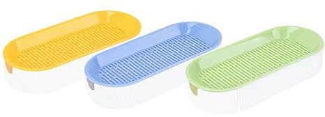 SUPVOX 3pcs Cat Essentials Cat Grass Basin Hydroponic Planting Box Soilless Grass Planter Creative Home Nursery