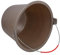 Gadpiparty Seau De Ciment pour Tendons De Bœuf Seau à Sable Grand Seau à Vadrouille Outils Concrets Béton Seaux en Étain Godet De Chantier Vadrouille Et Seau Outil De Vibration De Tuile PP