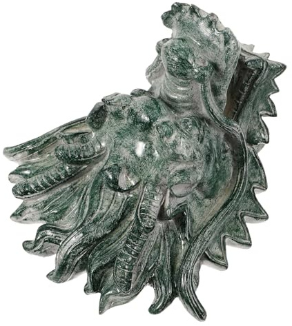 Mobestech Faucet De Fuente Mural con Diseño De Cabeza De Dragón Grifo De Agua para Jardín Al Aire Decorativo para Paredes y Exteriores Fácil Instalación y Elegante Acabado