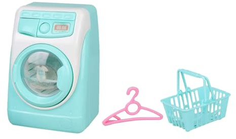 GALPADA Machine à Laver Jouet Réaliste Modèle Réduit Électroménager Jouet Éveil pour Garçon Fille Machine à Laver Factice pour Application Domestique