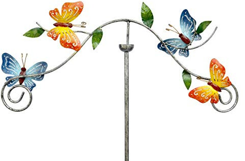 SK Style Garden Wind Spinner - Wind Sculpture - Butterfly Family