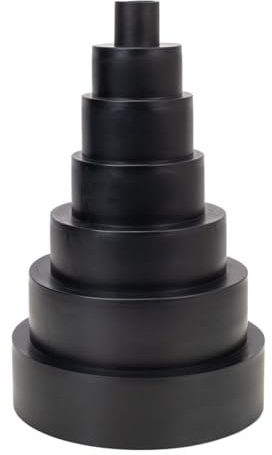 Scheppach Flexibler Absaugadapter Absaugstutzen Schlauchadapter Set | universal anwendbar | 7 teilig | Absauganlagen Reduzierungsstück Reduzierungsset Absaugung | Ø25-150mm