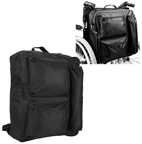 Pbzydu Sac Fauteuil Roulant, Sac pour Fauteuil Roulant, Sac D'accessoires pour Fauteuil Roulant, Sac De Suspension Durable Pratique pour Fauteuil Roulant, pour Scooters De Marcheurs