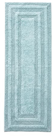 Eddie Bauer Soft Tufted Cotton Bathroom Decor, Super Absorbent & Quick Dry, 100%, Turquoise, 1'10 x 5' (Rectangular)