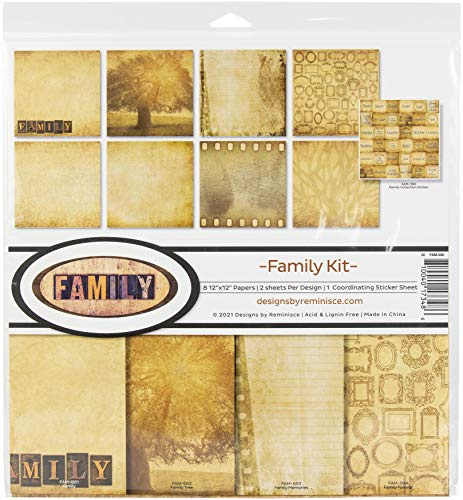 Family Scrapbook Collection Kit