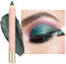 Oulac Lidschatten Stift, Grün Eyeliner Wasserdicht, Hält 24 Stunden+, Metallic Finish, Vegan 3.6g, So Jade (16)