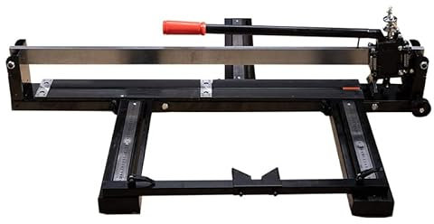 Machine de découpe de carreaux de sol de haute précision de 800mm, positionnement, tirage manuel et coupe-couteau de poussée de carreaux de céramique Bricolage et outils