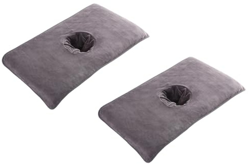 BOKIOESDE 2st/set Mikrofibermassageunderlakan för komfort och hygien Massagebordsöverdrag 2st Mjukt massageunderlag med ansikte, A