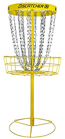 Innova Discs Discatcher EZ 24-Chain Portable Disc Golf Basket - Yellow