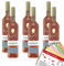 6 Flaschen Maybach Spätburgunder Rosé BADEN QbA, trocken, sortenreines Weinpaket + VINOX Weinkarten (6x0,75 l)