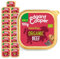 Edgard & Cooper Organic Grain-Free Wet Dog Food Trays, (Organic Beef 17 x 100g), Natural Dogs Food in Cup for Adult Dogs, Fresh Meat, High Protein, Hypoallergenic, No Added Sugar