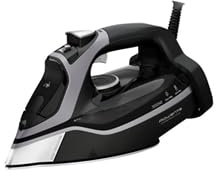 Rowenta SteamForce Ferro da Stiro a Vapore, 3000 W, Erogazione Continua di Vapore da 45 g/min, Getto Vapore da 250 g/min., Antigoccia, Spegnimento Automatico, Serbatoio 350 ml, DW9410