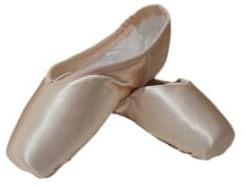 Etoile Fouette 0501 Scarpe da Punta per Grishko Sport Ballo Punte Danza Classica Nastri Elastici Ballerina Relax Scarpette Saggio Allenamento Fitness Palestra (Rosa Suola M, 7)