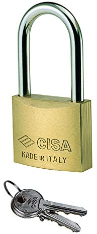 Cisa 22011.20.0 - Candado quality 20mm arco largo