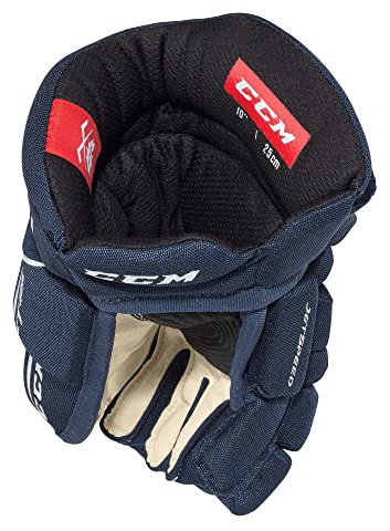 Ccm Jetspeed Ft485 Handschoenen Jr Navy/wit 12