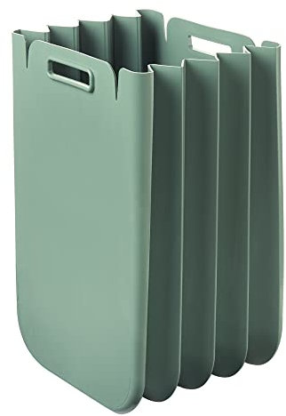 Guzzini - Home, ECO PACKLY Abfallsammler - Salbei, 30x25xh45 cm (open)|30x5xh45 cm (closed)|Capacity 25 lt - 196400176