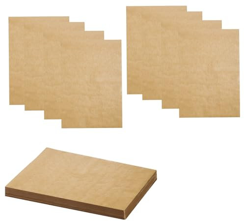 YILANJIN 100Pcs Papier de Cuisson Anti-Graisse, Papier Cuisson Antiadhésif, Papier Cuisson Résistant à l'Huile, Feuille de Cuisson Jetable, 40 x 30cm