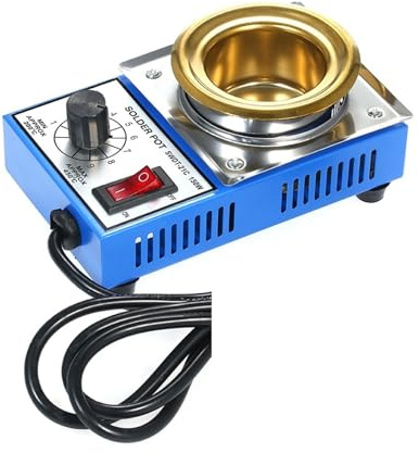 Lödkruka, Lödkärl 3000W Mini blylödkolvbeläggning Lödkärl Temperatur justerbar lödbadssvetsmaskin Lödverktyg(300W)