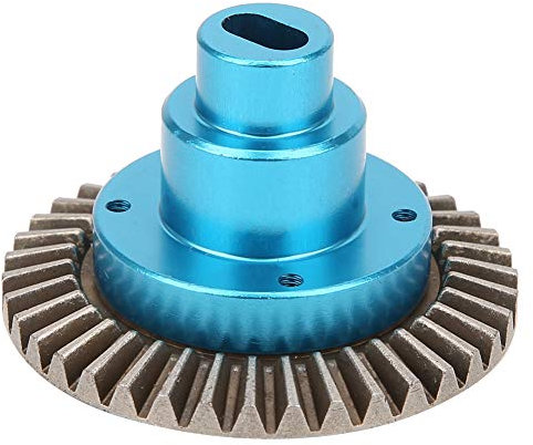 VGEBY RC Connect Box Gear, Durable Metal 1:10 Scale Remote Control Crawler Car Connect Box 38T Main Gear RC Spare Parts Accessory Fit for HSP 94180 1/10 RC Kids Toy Car (Blue) Model Car Accessories