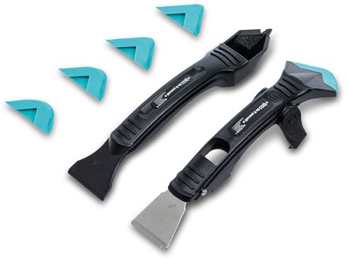 BGS Diy 85209 | Silikon-Fugenentferner-Spachtel-Satz | 7-tlg.