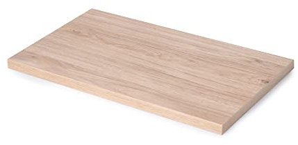Emuca - Tableros para mesa de comedor o escritorio, 900x500, Efecto roble, Madera