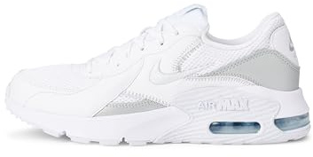 NIKE Air MAX Excee, Sneaker Mujer, White Mtlc Platinum White, 37.5 EU