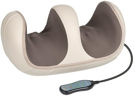 Shiatsu fot- och lårmassager rebell massage 20 massagehuvuden 4 massagelägen uppvärmningsfunktion fjärrkontroll RBA-6006