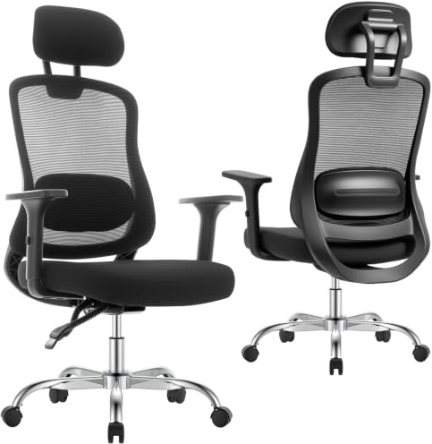 rattantree 150kg Silla Oficina Ergonómica Malla reposabrazos 3D