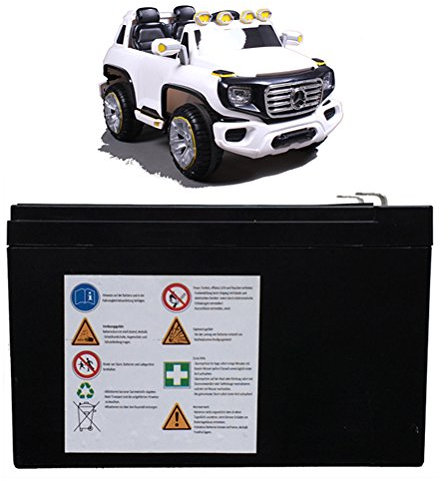 SIMRON Akku Batterie für Mercedes ener-G-Force Ride-On 12V Elektro Kinderauto Kinderfahrzeug Kinder Elektroauto
