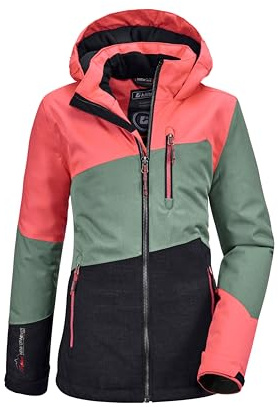 killtec Mädchen Lynge Grls Jckt B Funktionsjacke Mit Kapuze, coral pink, 140