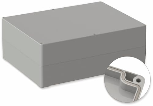 POLLIN, ABS Gehäuse, 300 x 230 x 110 mm, IP65, Lichtgrau