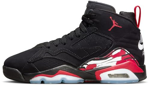 Jordan Jumpman MVP Big Kids' Shoes, Black/University Rot-Weiß, 6 Big Kid