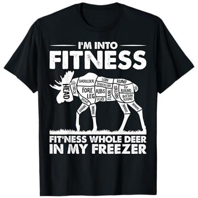 Deer Hunter Gifts for Men Hunting Season Graphic Novelty T-Shirt