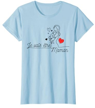 Femme Enceinte Future Maman 2026 Annonce Grossesse Original T-Shirt