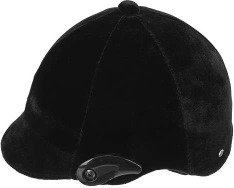 SUPVOX Casque Respirant en Garçon Filles Polypropylène et Noir Équitation Complète Ventilation Réglage Taille, pour Sports Équestres et Vélo