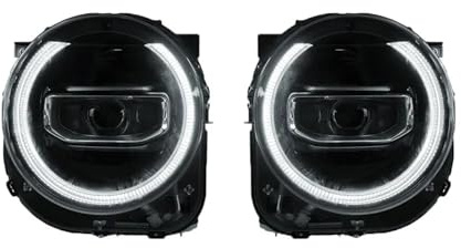 FARO PRINCIPALE Per Jeep Per Renegade 2015 2016 2017 2018 2019 2020 2021 Per Stile Gruppo Ottico Anteriore Full LED Proiettore Lente Coppia Fari Per Auto PROIETTORE ANTERIORE