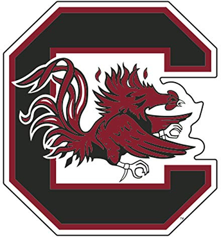 Craftique South Carolina Magnet (C Gamecock Magnet (3''4''6''12''18''), 6 in)