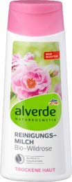 alverde Natural Cosmetik Lait nettoyant Rose sauvage 200 ml